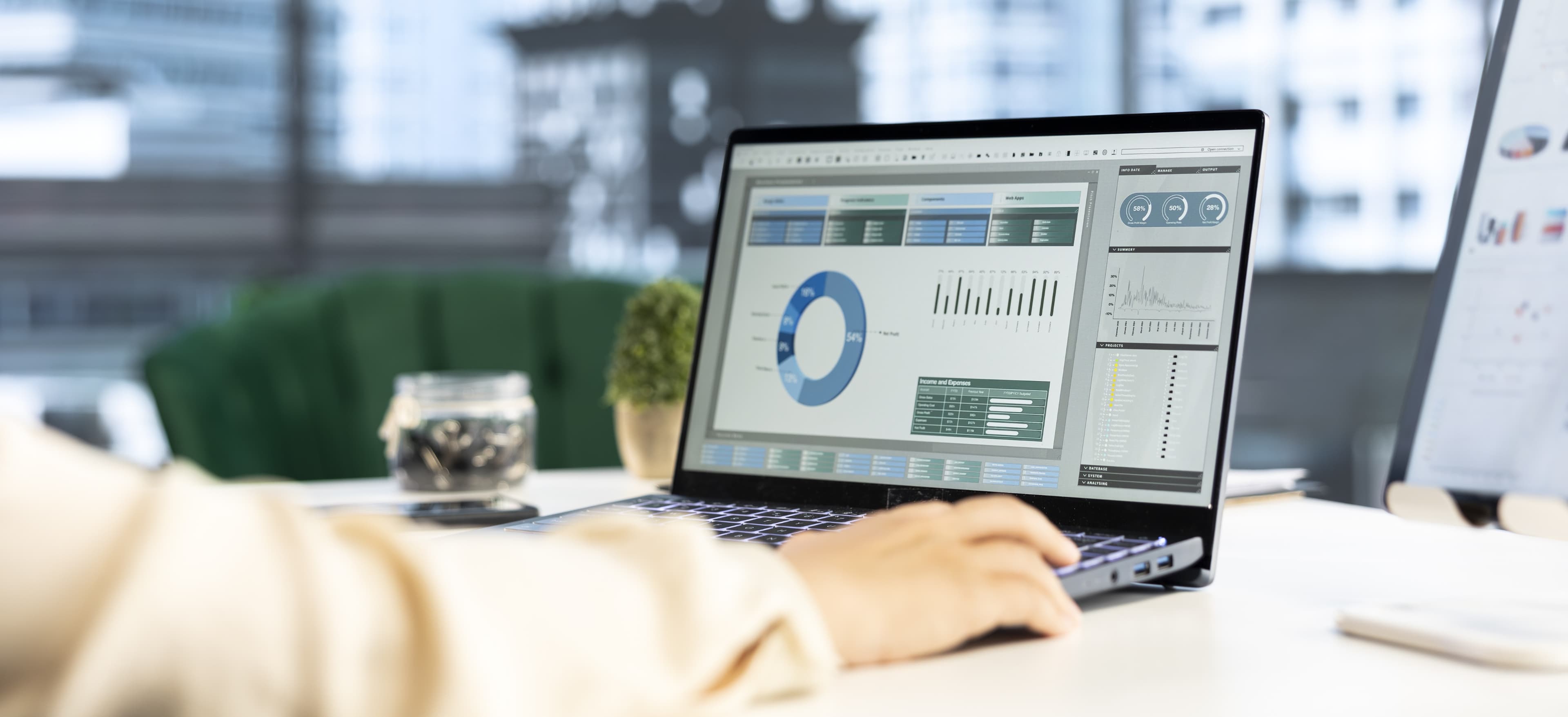 ERP Techsym especializado em controle financeiro, fiscal, contábil e orçamentário de Holdings.